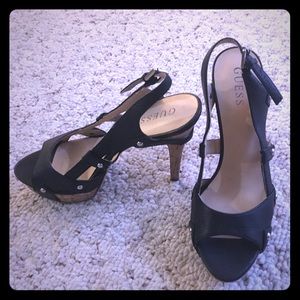 Woman shoes Guess size 7.5 heels